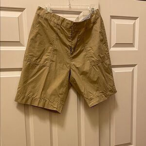 Tommy Hilfiger Khaki Flat Front Shorts